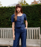 Jane top in Navy