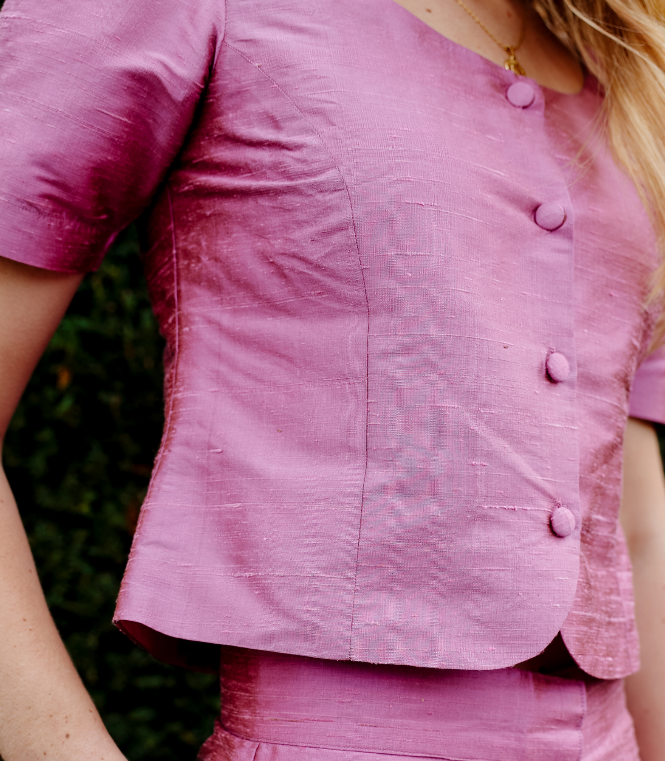 Jane top in Lychee