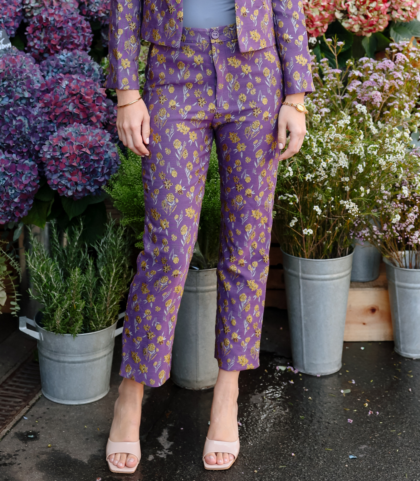 Harper trousers in Lilac Goldenberry