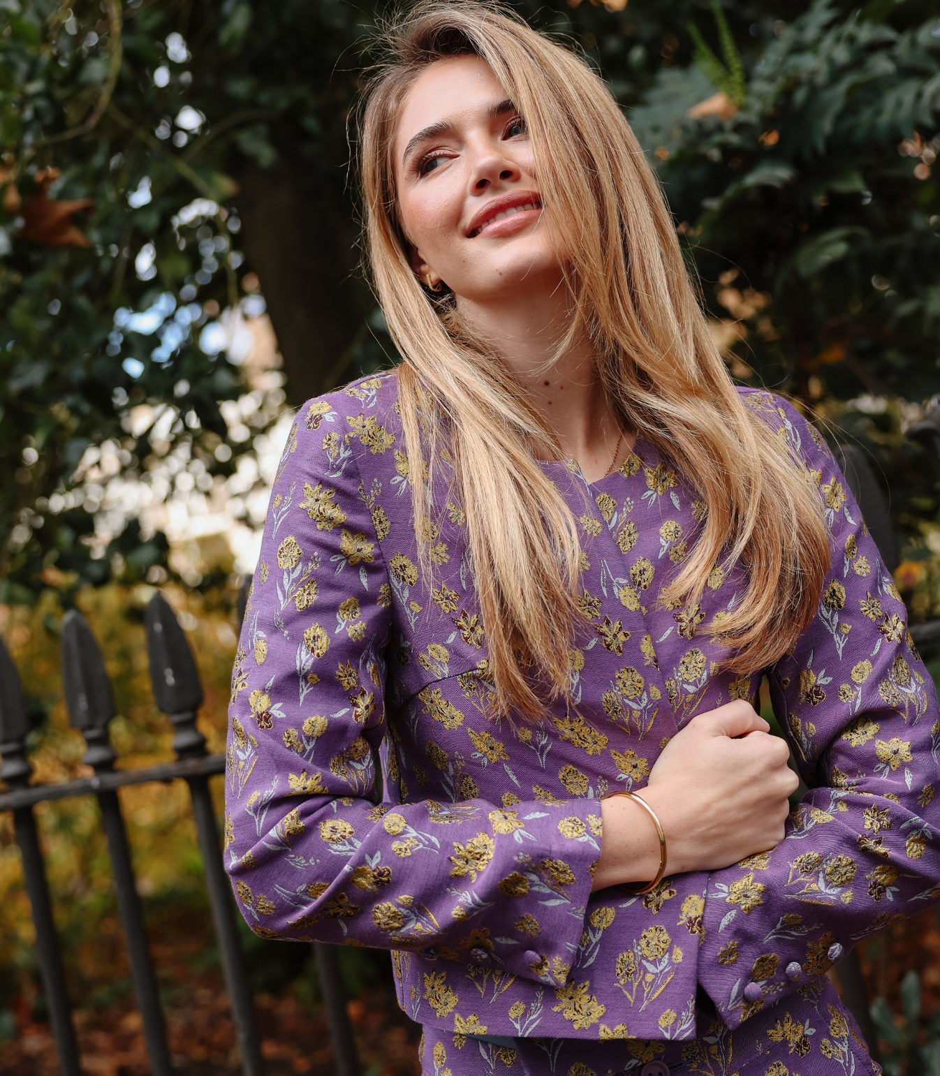 Penelope jacket in Lilac Goldenberry