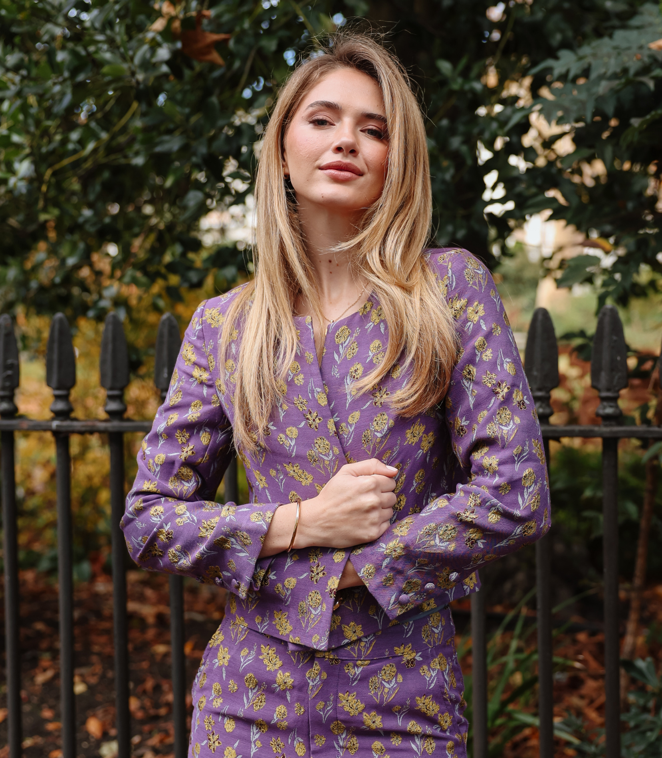 Penelope jacket in Lilac Goldenberry