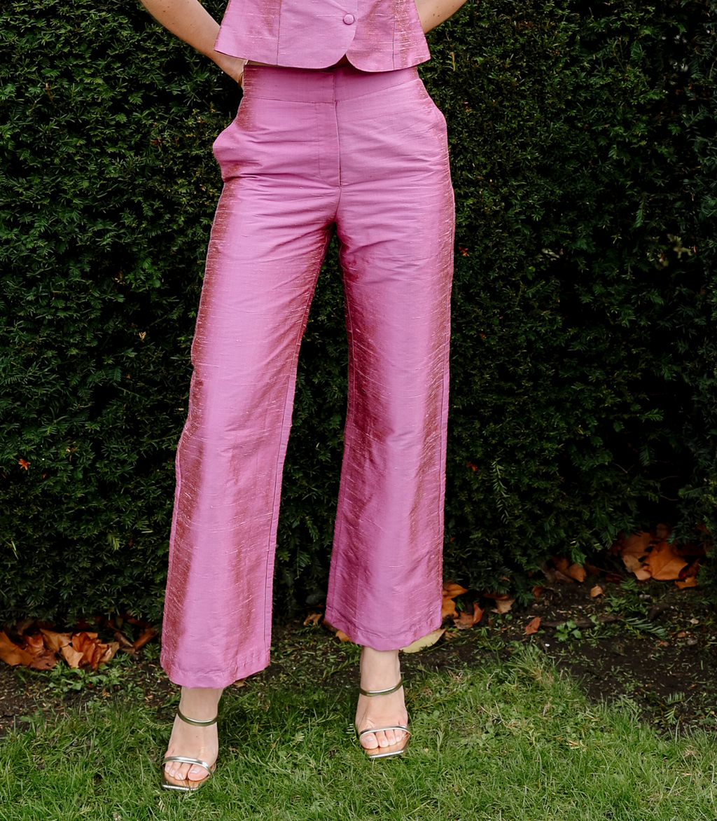 Piper trousers in Lychee