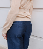 Piper trousers in Navy